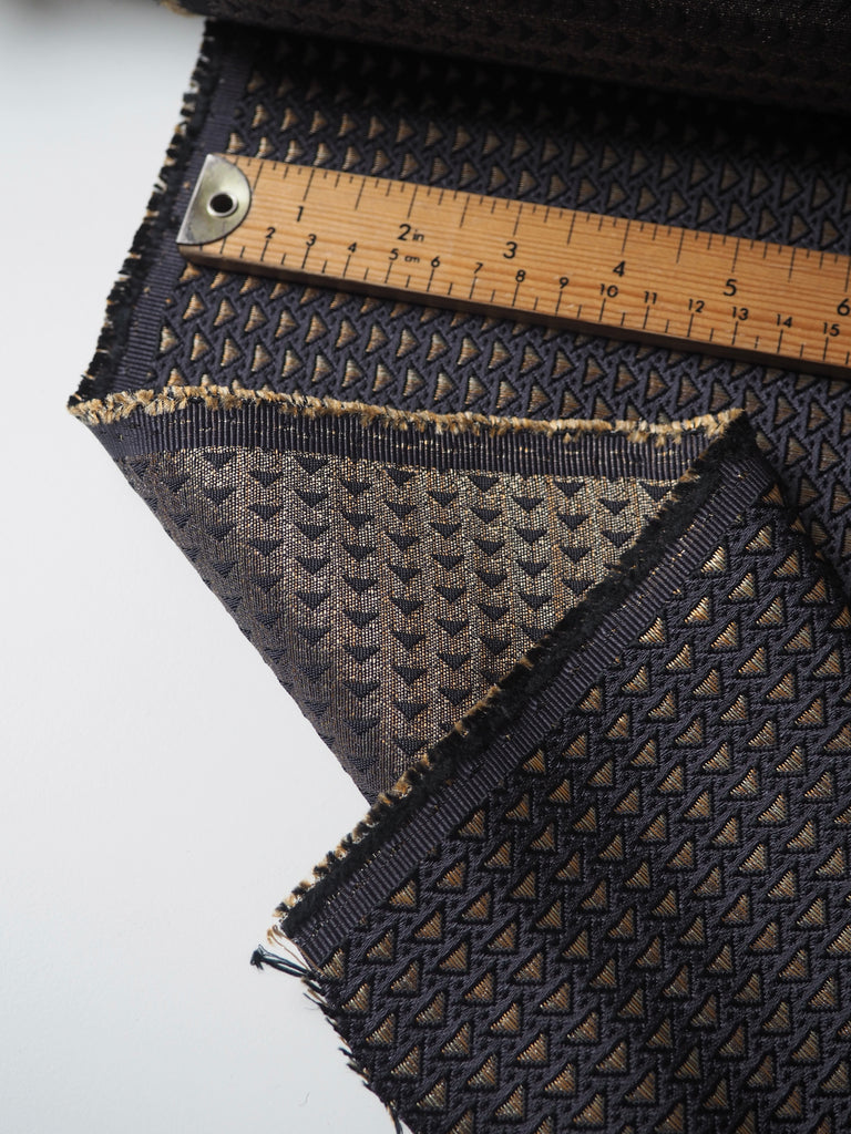 Golden Triangle Jacquard