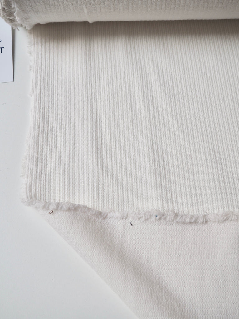 Off-White Rib Jersey
