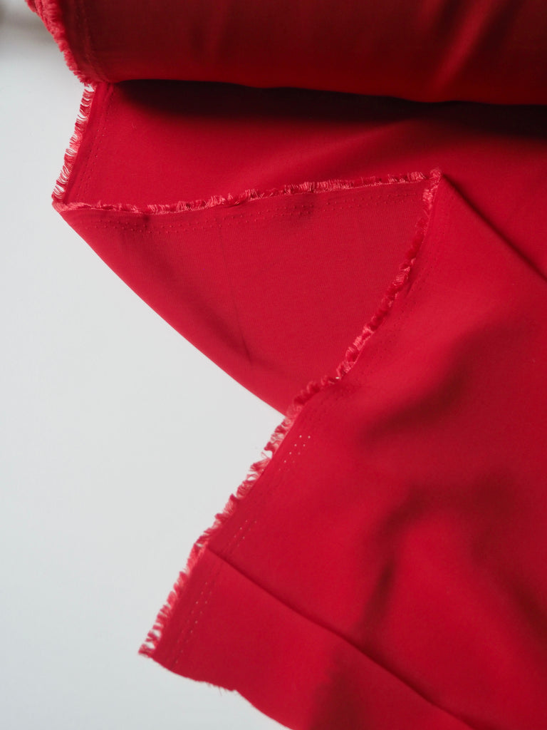 Red Lightweight Polyester