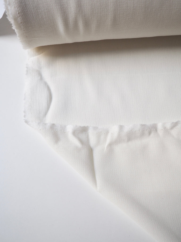 Ivory Wool Muslin