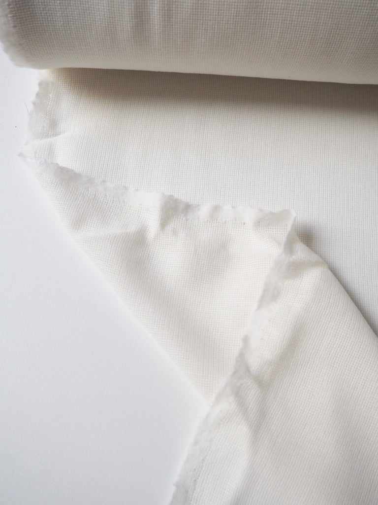 Ivory Wool Muslin