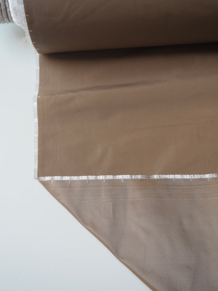 Iridescent Taupe Taffeta