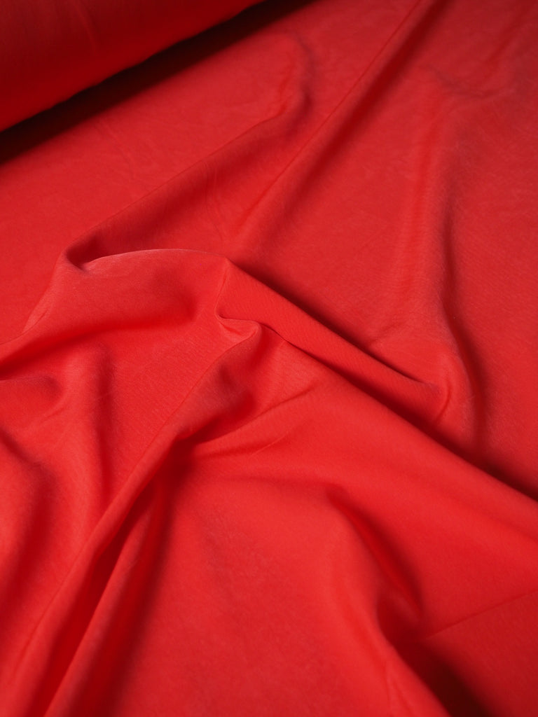 Bright Red Lightweight Moiré