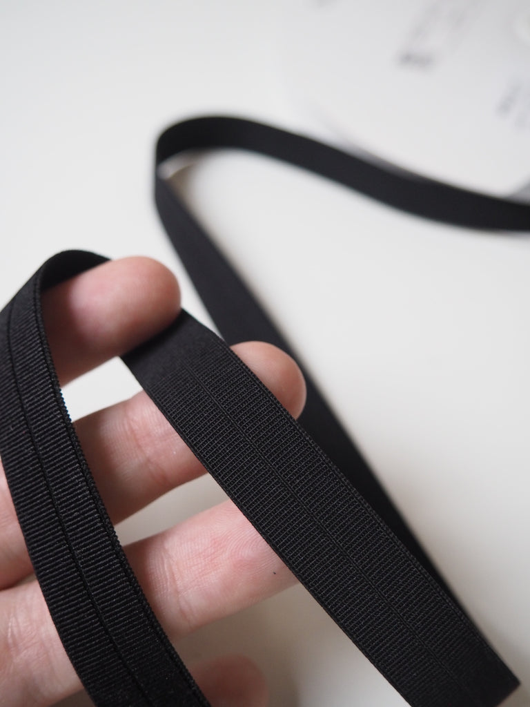 Shindo Black Fold-Over Elastic 14mm