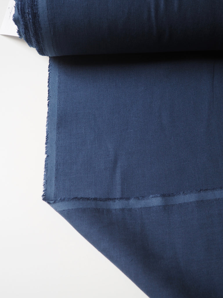 Deep Blue Linen