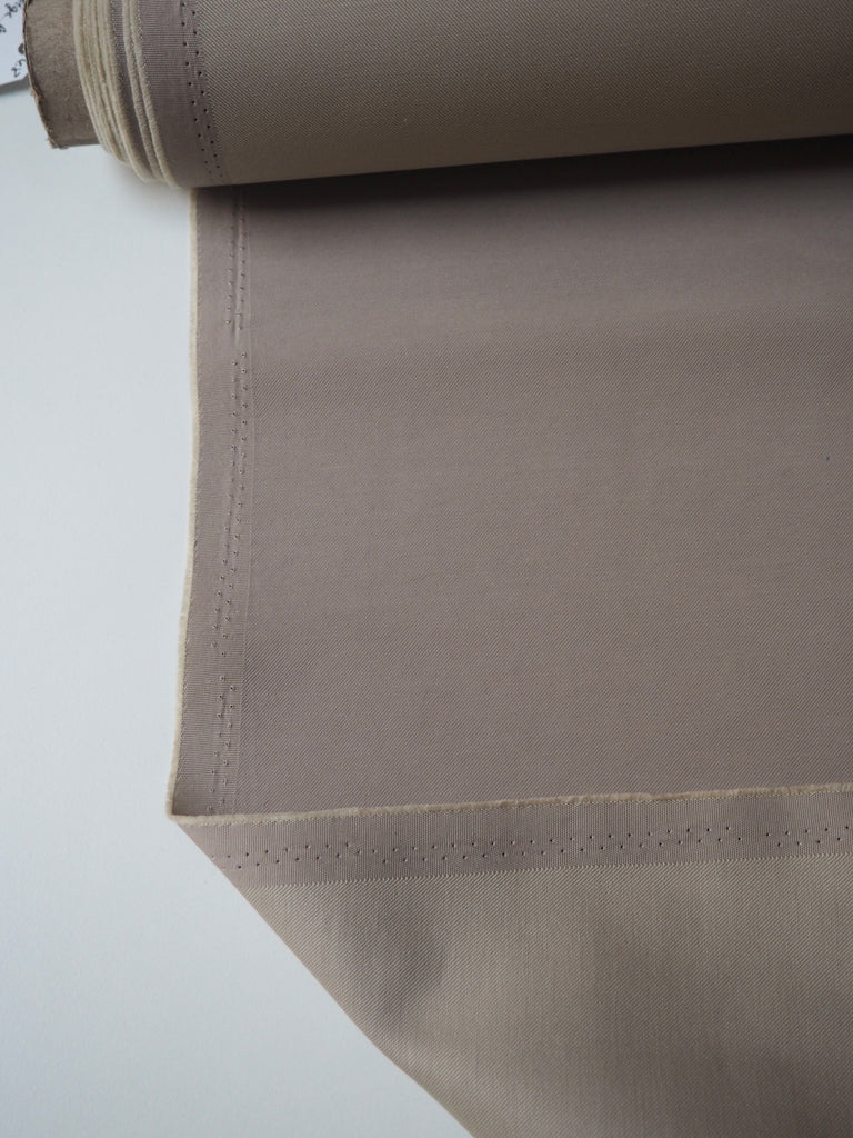 Beige Poly Medium Twill