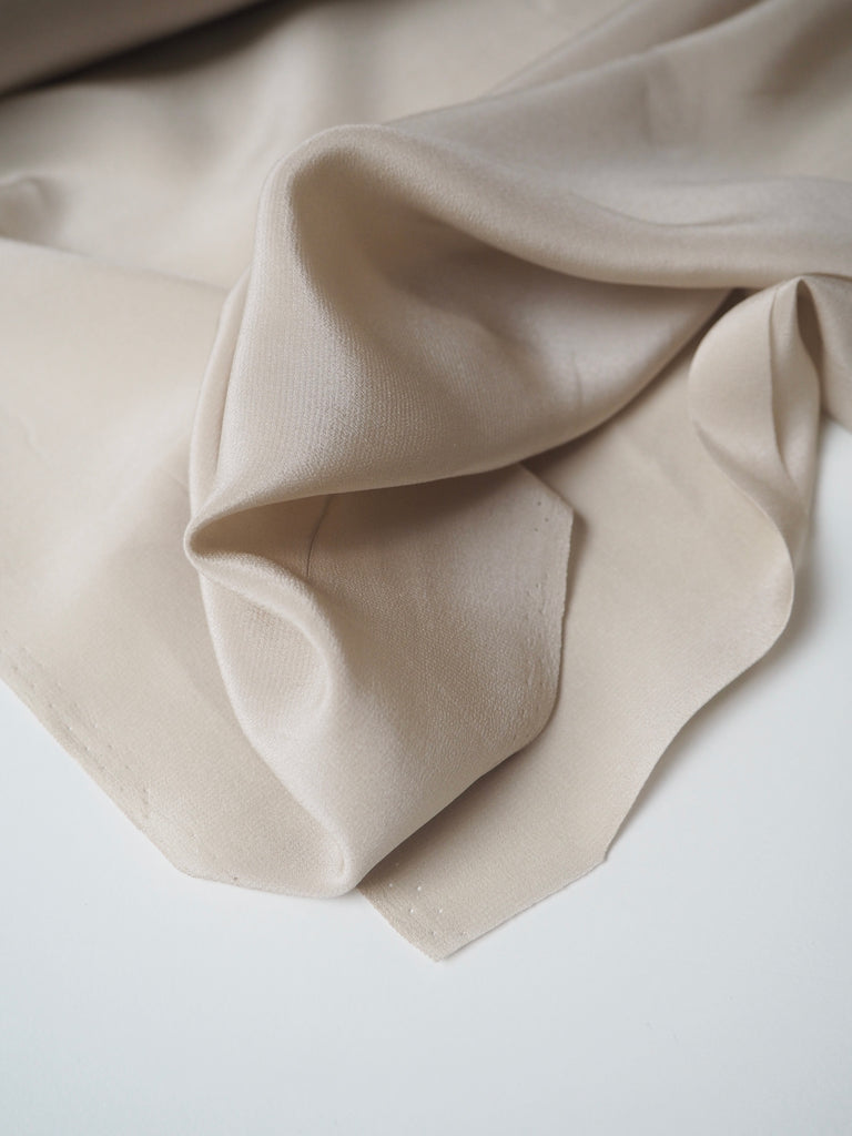 Wheat Silk Crepe de Chine