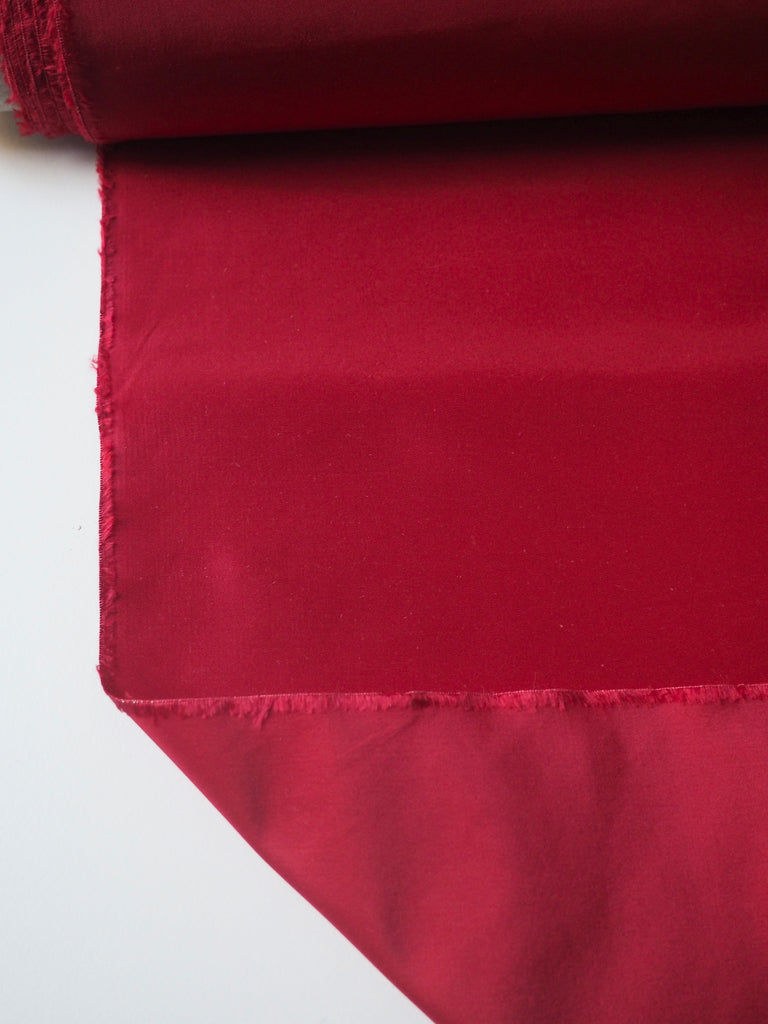 Red Silk Taffeta