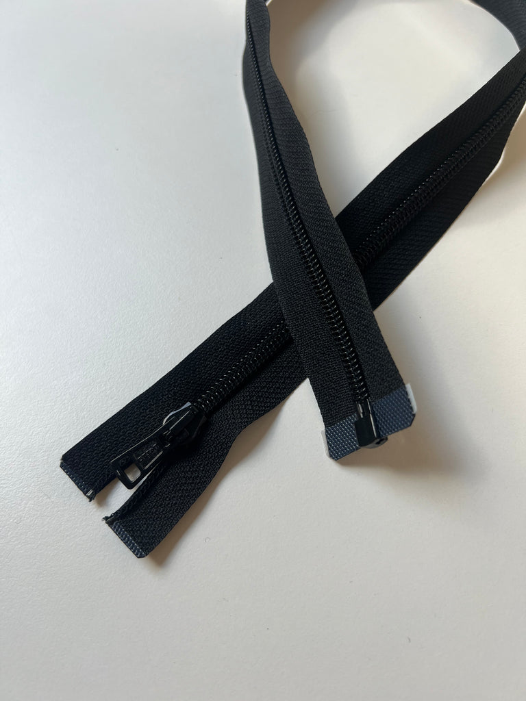 Lampo Black Open-ended Zip 58-73cm