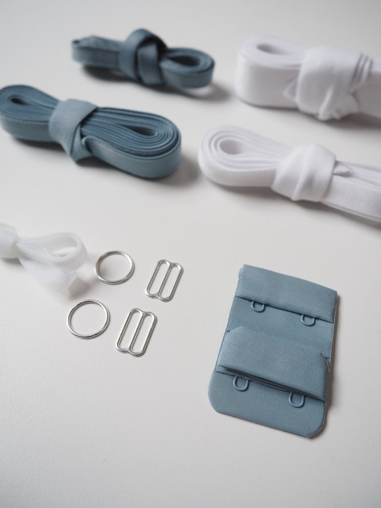 Storm Blue Bra Findings Kit