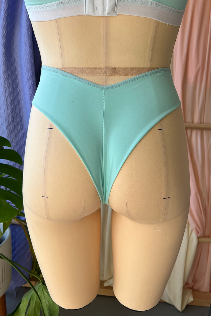 Aqua Jersey Brazilian Brief Kit