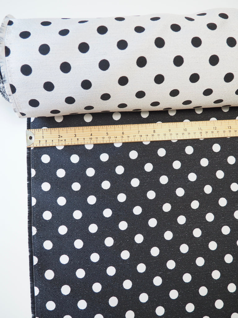 Polka Dot Jacquard