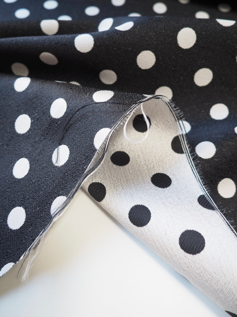 Polka Dot Jacquard