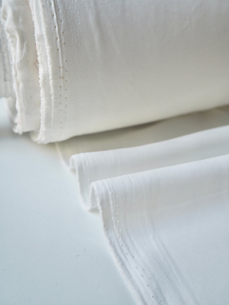 White Polyester Crepe