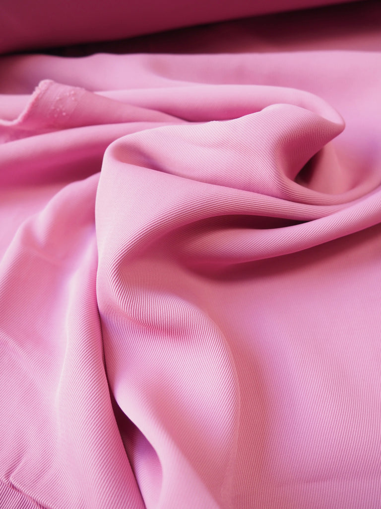 Pink Acetate Twill