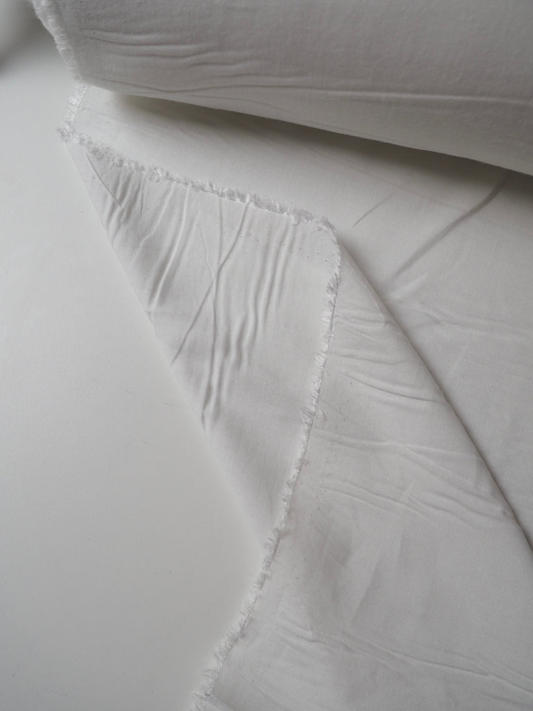 White Cotton/Viscose Lining