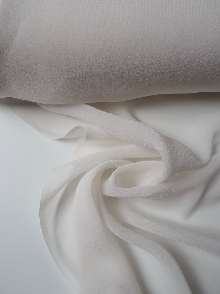 Porcelain Silk Chiffon