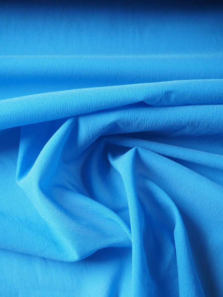 Blueberry Stretch Silk/Acetate Chiffon Lining