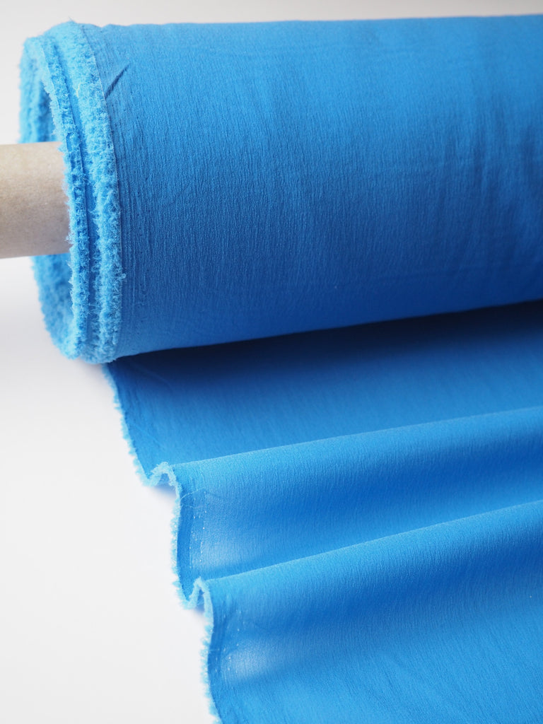 Blueberry Stretch Silk/Acetate Chiffon Lining