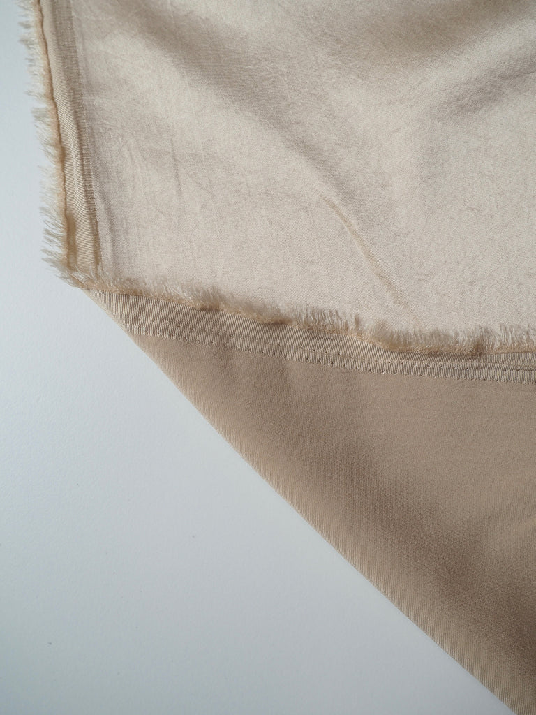 Dune Stretch Crushed Satin