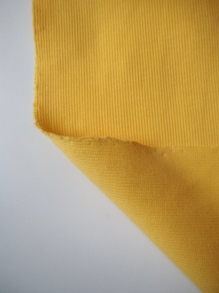 Sunshine Cotton 2x2 Rib Jersey