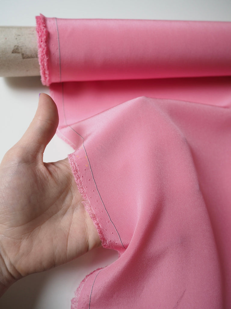 Petal Pink Silk Crepe de Chine