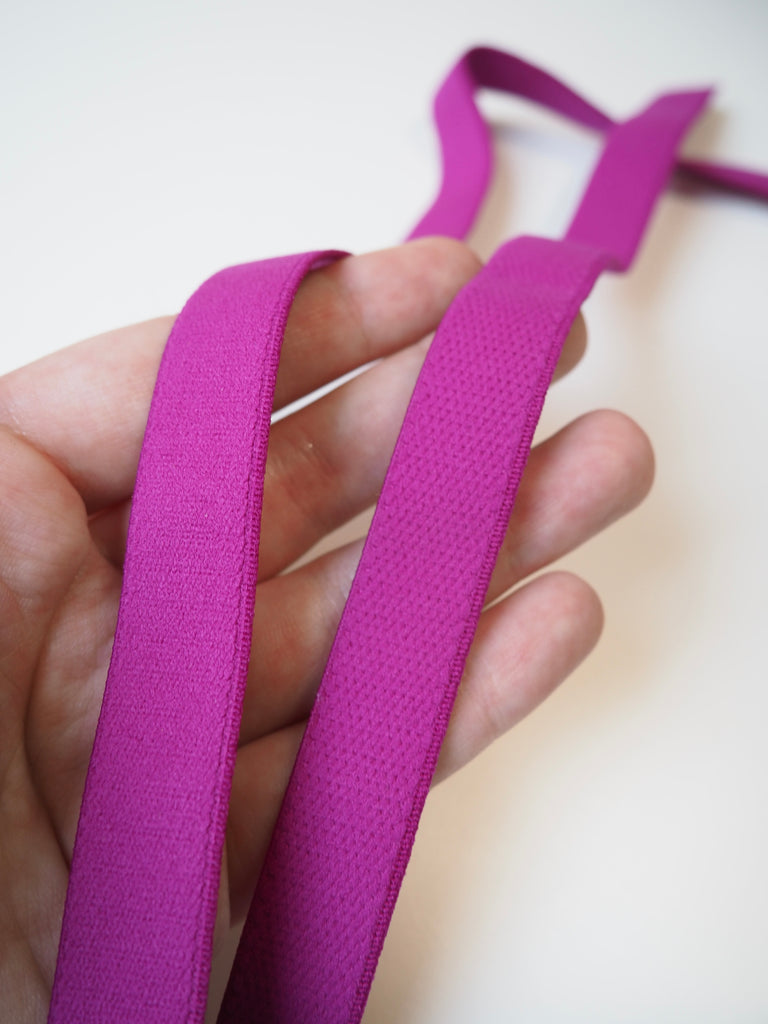 Magenta Strap Elastic 17mm