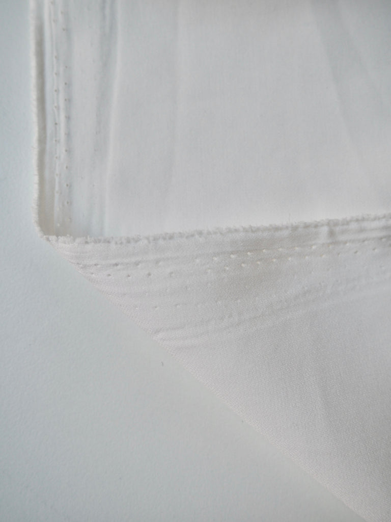 White Polyester Crepe