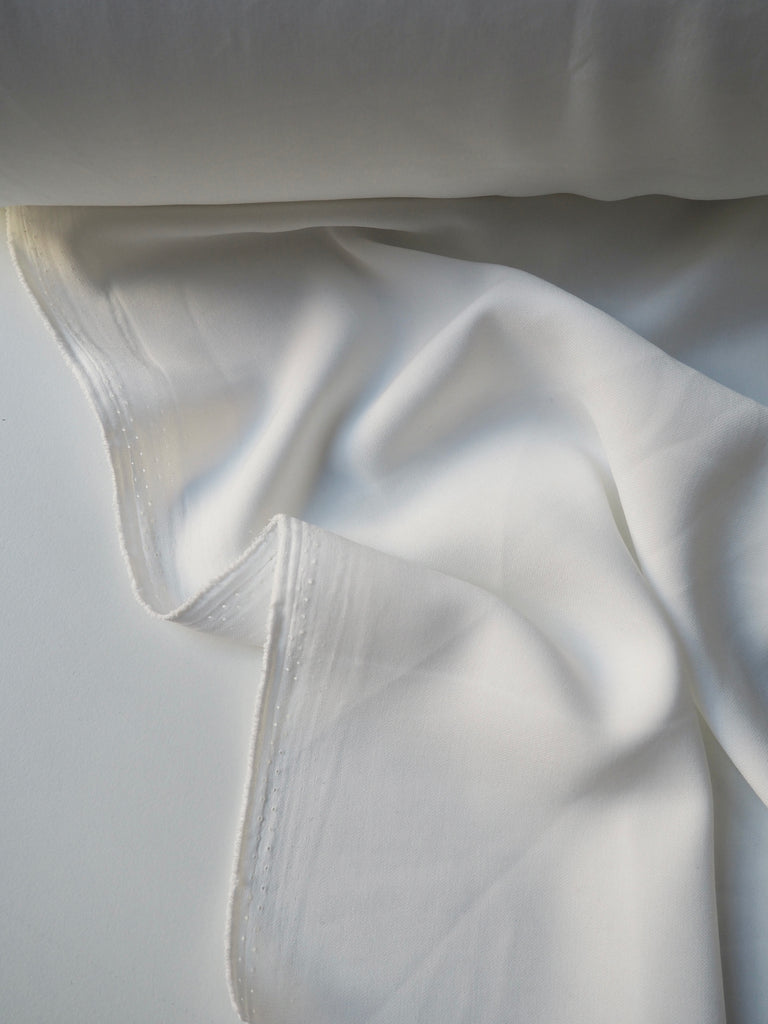 White Polyester Crepe