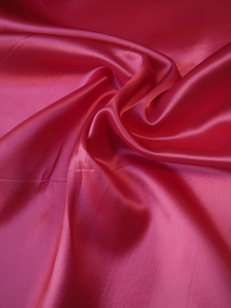 Watermelon Viscose Satin Twill Lining