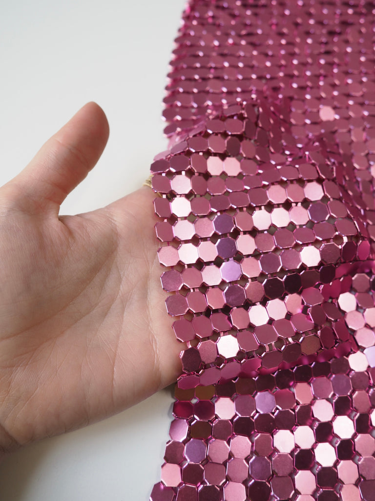 Large Candy Pink Chainmail