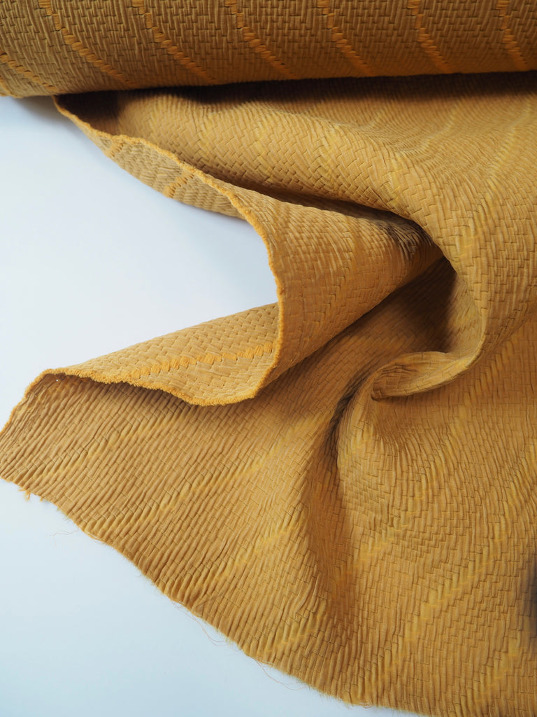 Dandelion Silk + Cotton Diagonal Jacquard