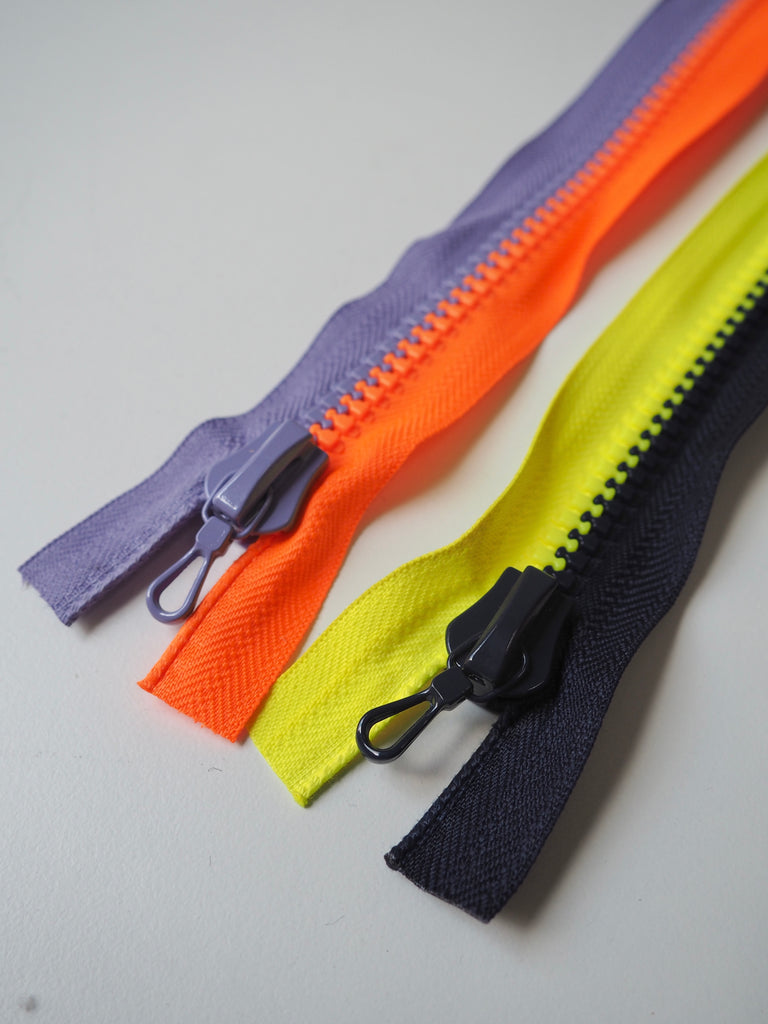 Riri 69cm/27inch Contrast Neon Open Ended Zips