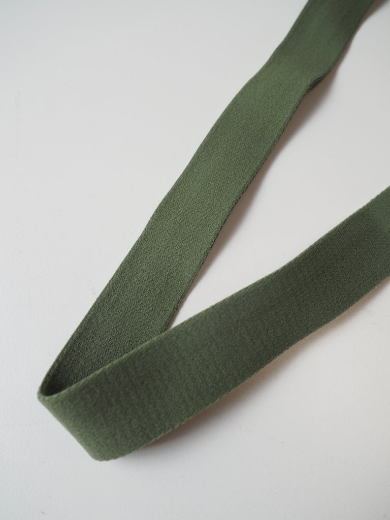 Olive Elastic 25mm