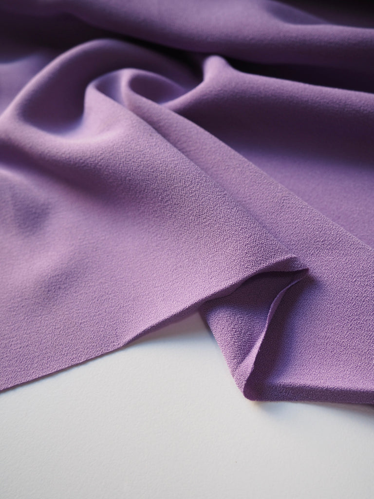 Lilac Stretch Crepe