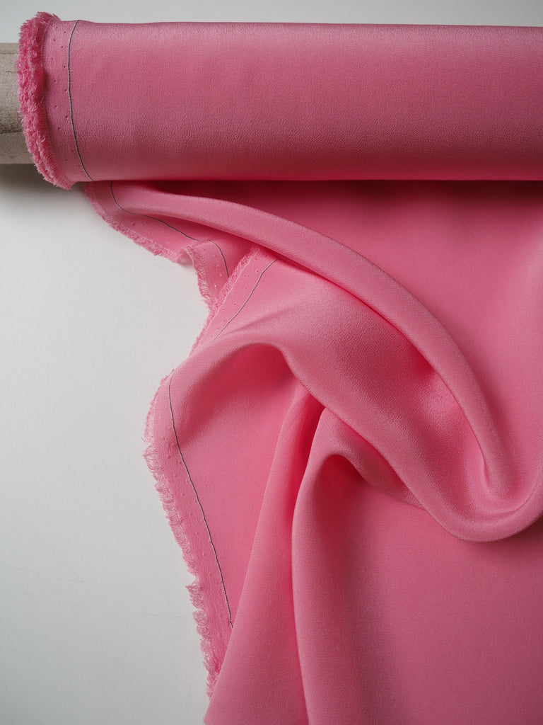 Petal Pink Silk Crepe de Chine