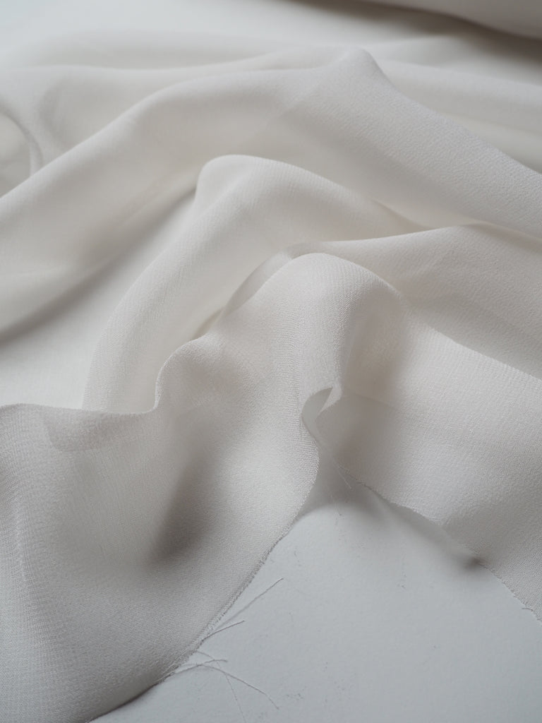 Porcelain Silk Chiffon