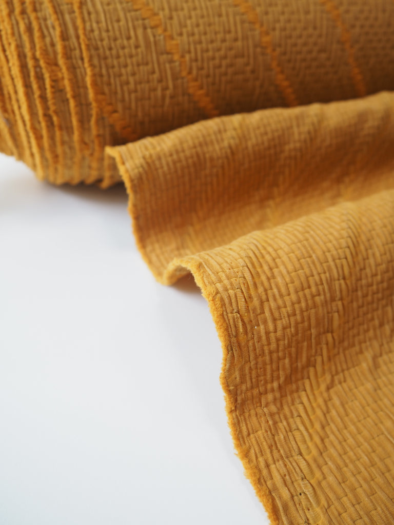 Dandelion Silk + Cotton Diagonal Jacquard