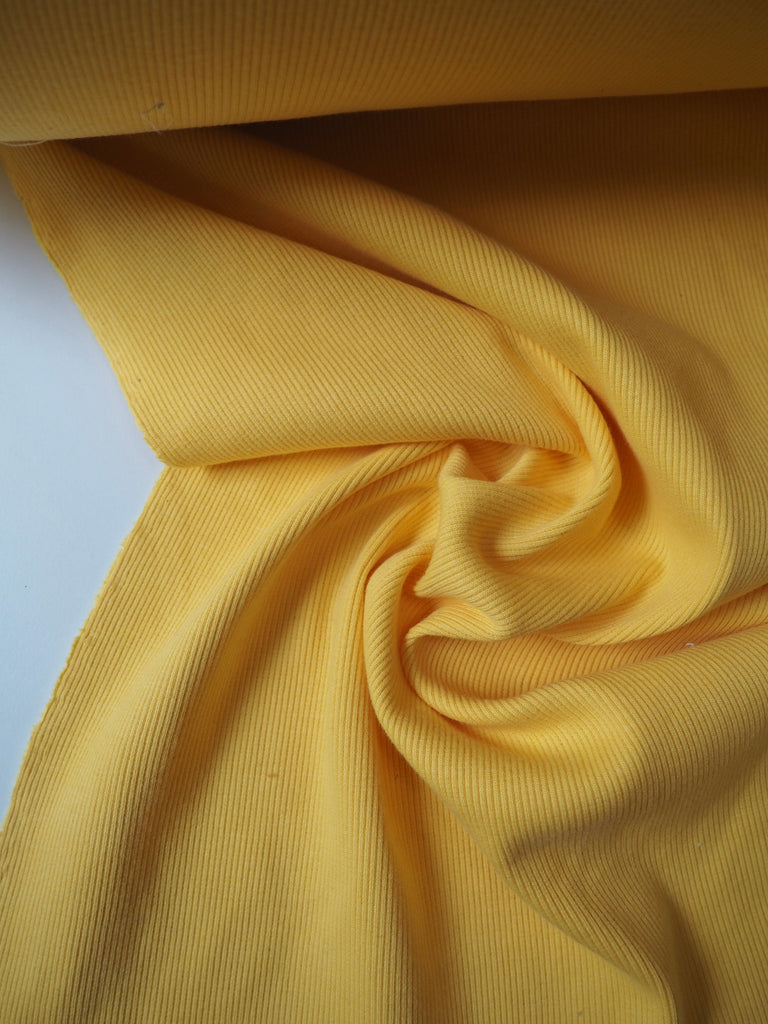 Sunshine Cotton 2x2 Rib Jersey