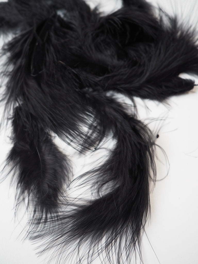 Black Turkey Feathers 10 pieces