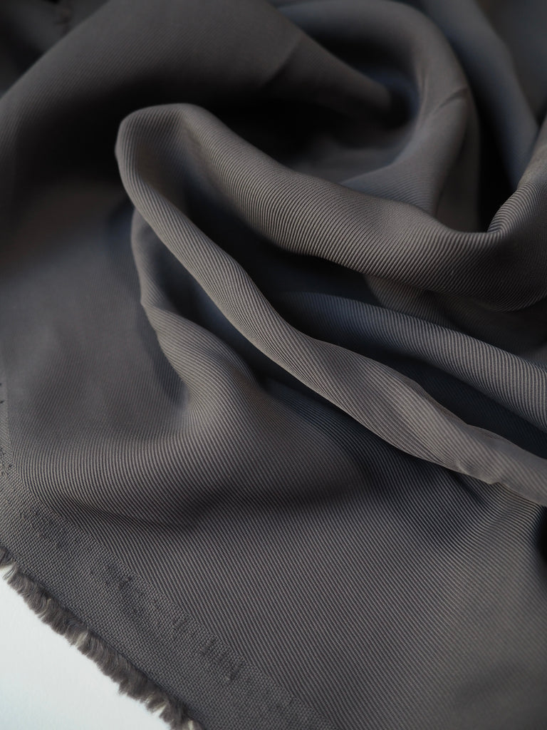 Grey Acetate Twill