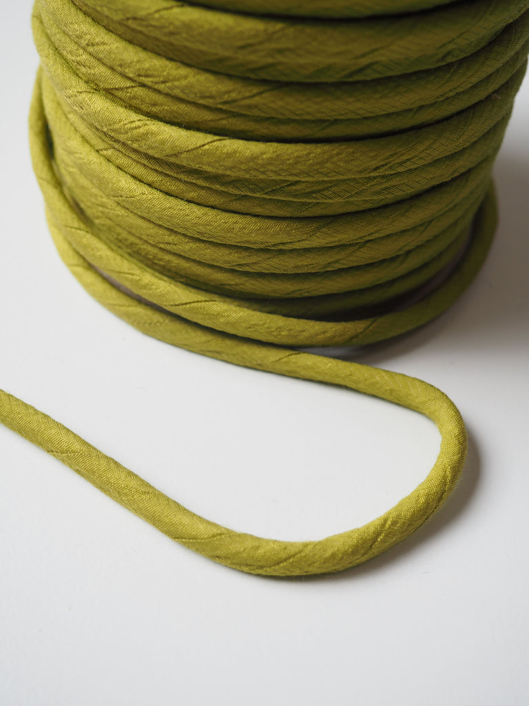 Pistachio Viscose Covered Cording 7mm