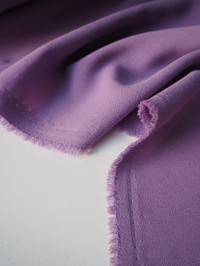 Lilac Stretch Crepe