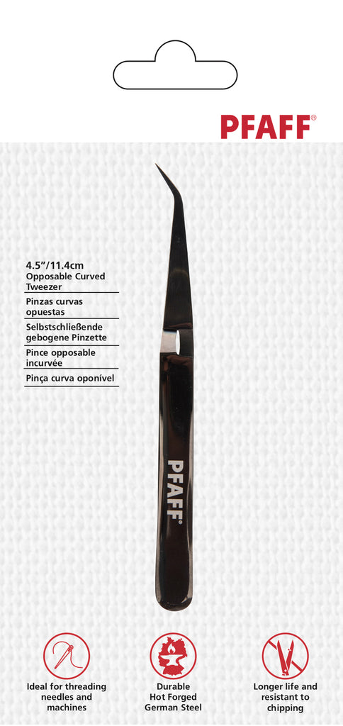 PFAFF Opposable Curved Tweezers