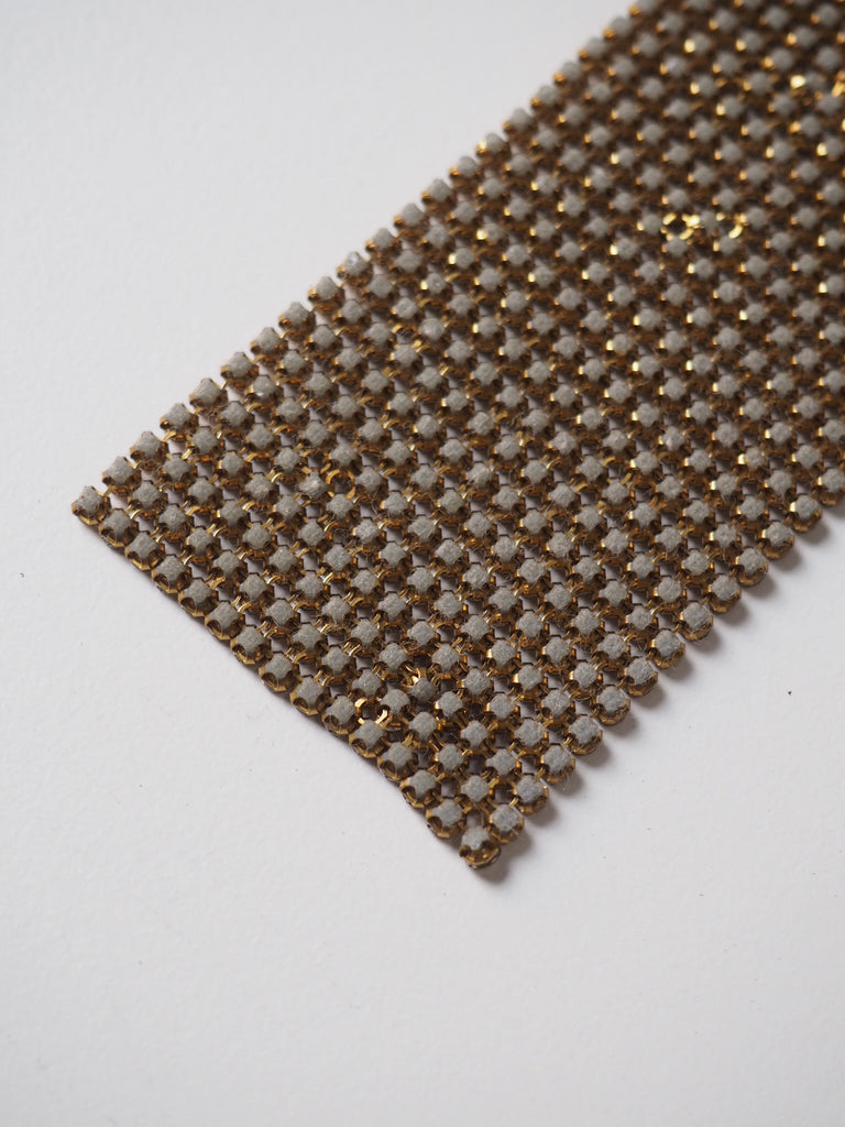 Swarovski Copper Crystal Chainmail Trim 45mm