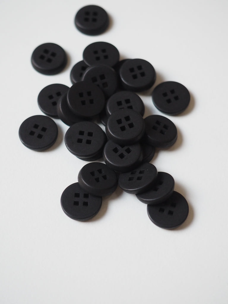 FOLK Square Hole Corozo Buttons 10mm/16L