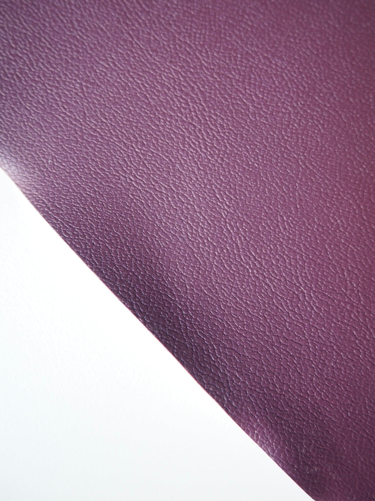 Plum Pleather