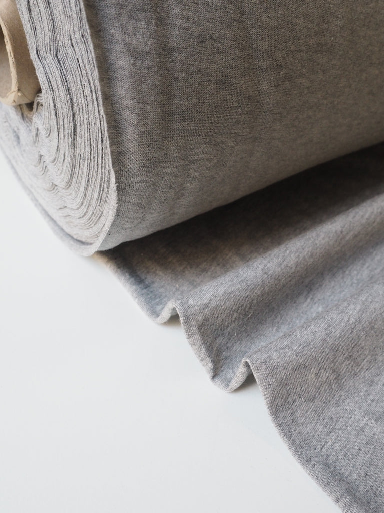 Grey Cotton T-shirt Jersey