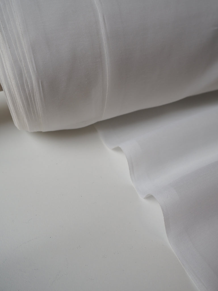 White Extra-Wide Furnishing Voile