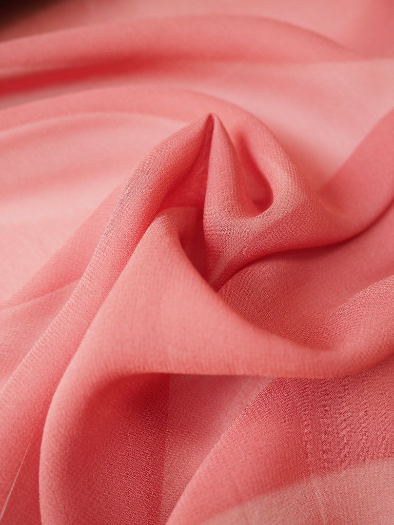 Raspberry Silk Chiffon